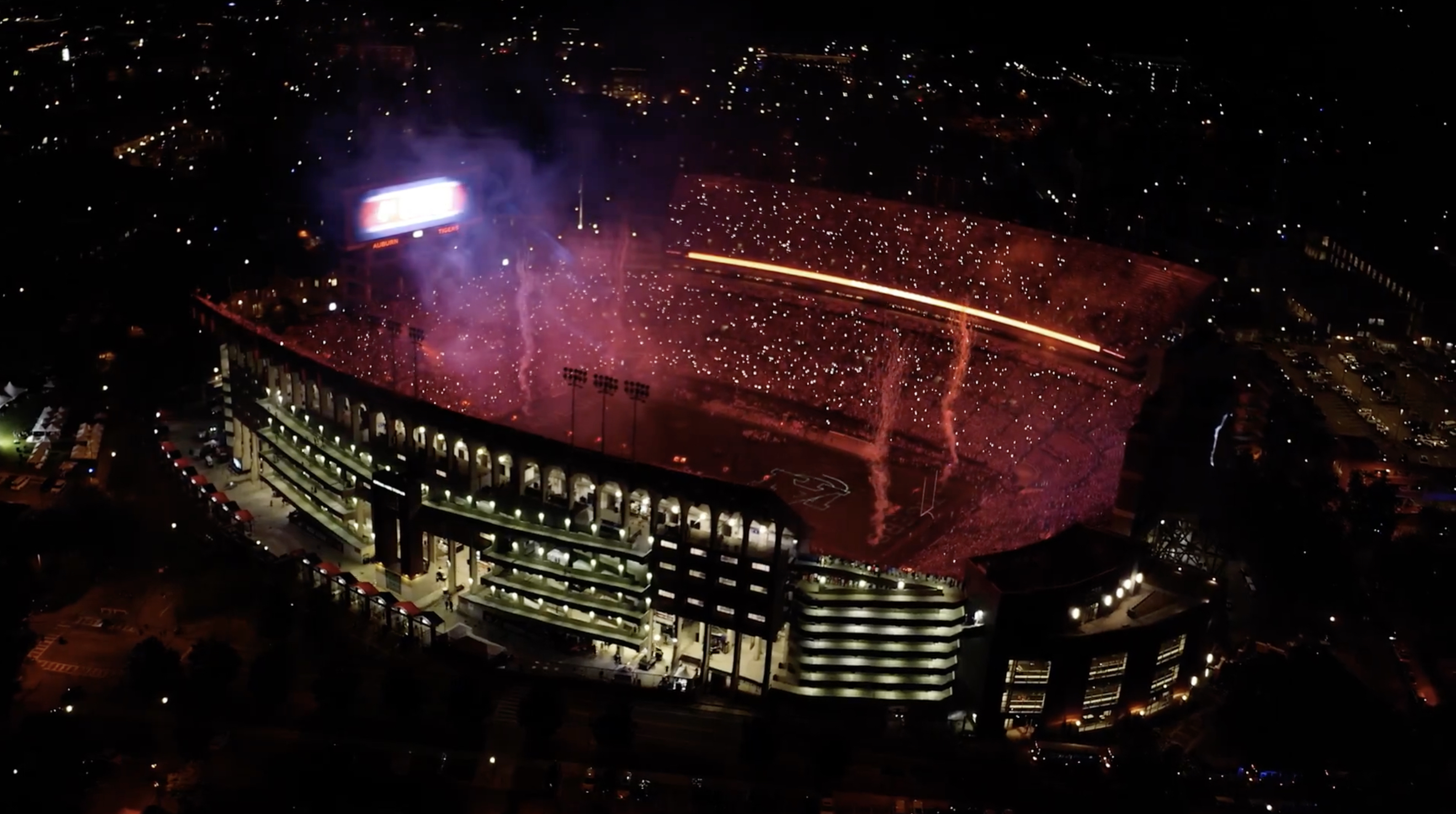 Auburn Tigers — Light Show